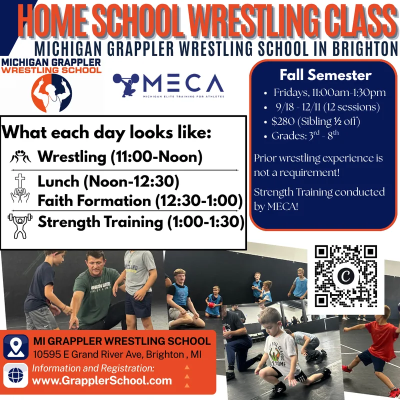 Home School Wrestling Class